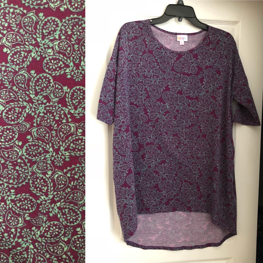 Purple/Teal Irma